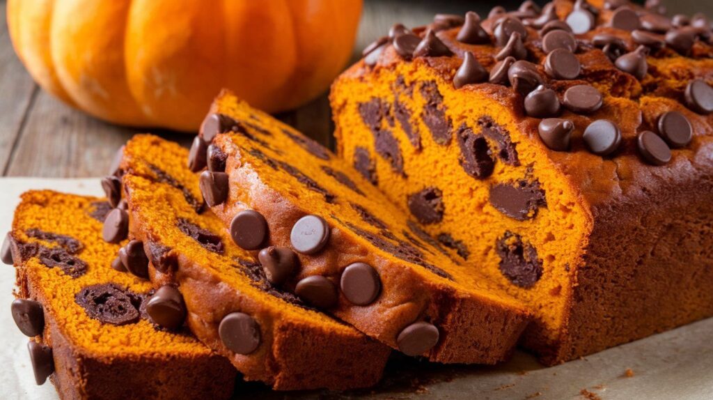 Customization of pumpkin bread with flavor additions and sweet glaze