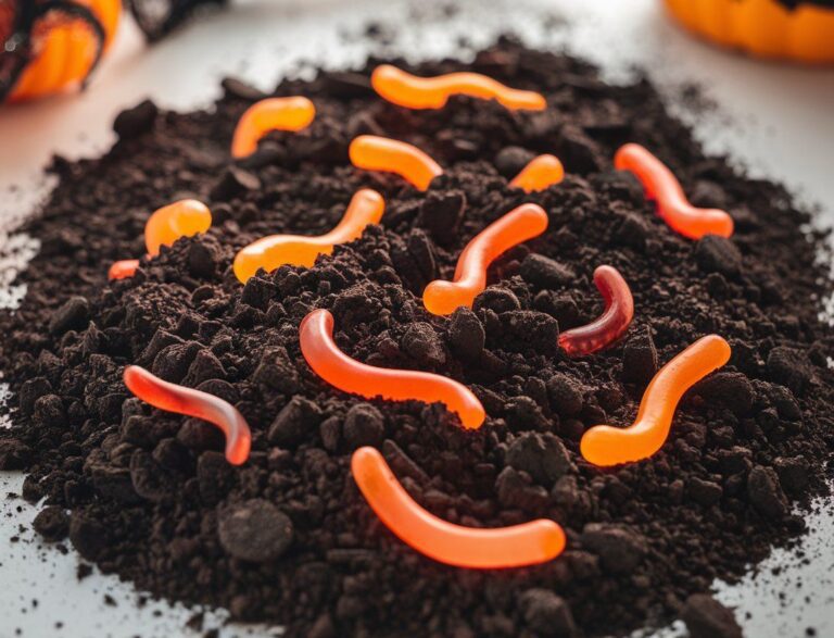 jello worms for halloween