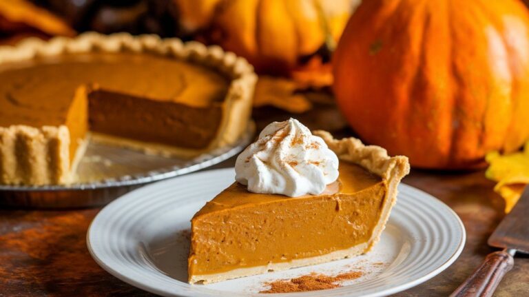 pumpkin pie for thanksgiving