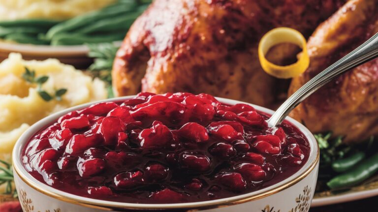 cranberry sauce