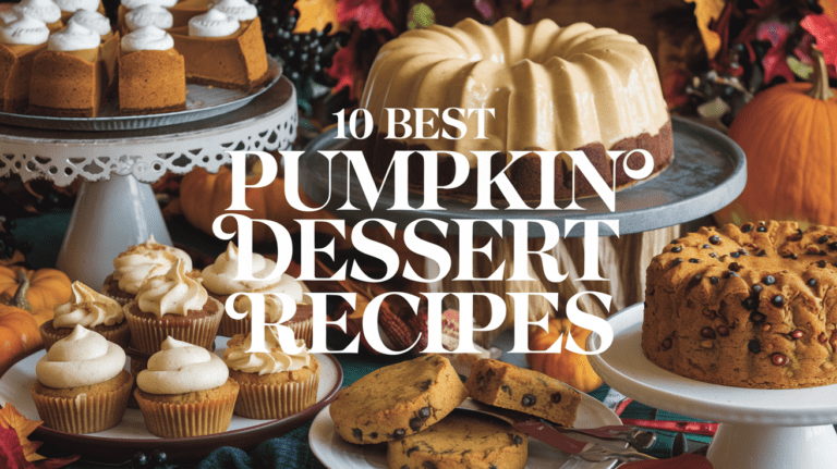 10 best pumpkin dessert recipes