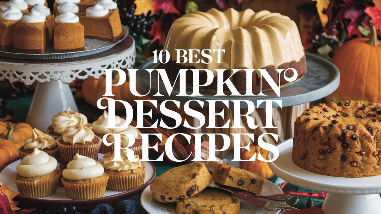 10 best pumpkin dessert recipes