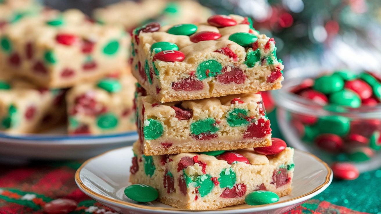christmas cookie bars
