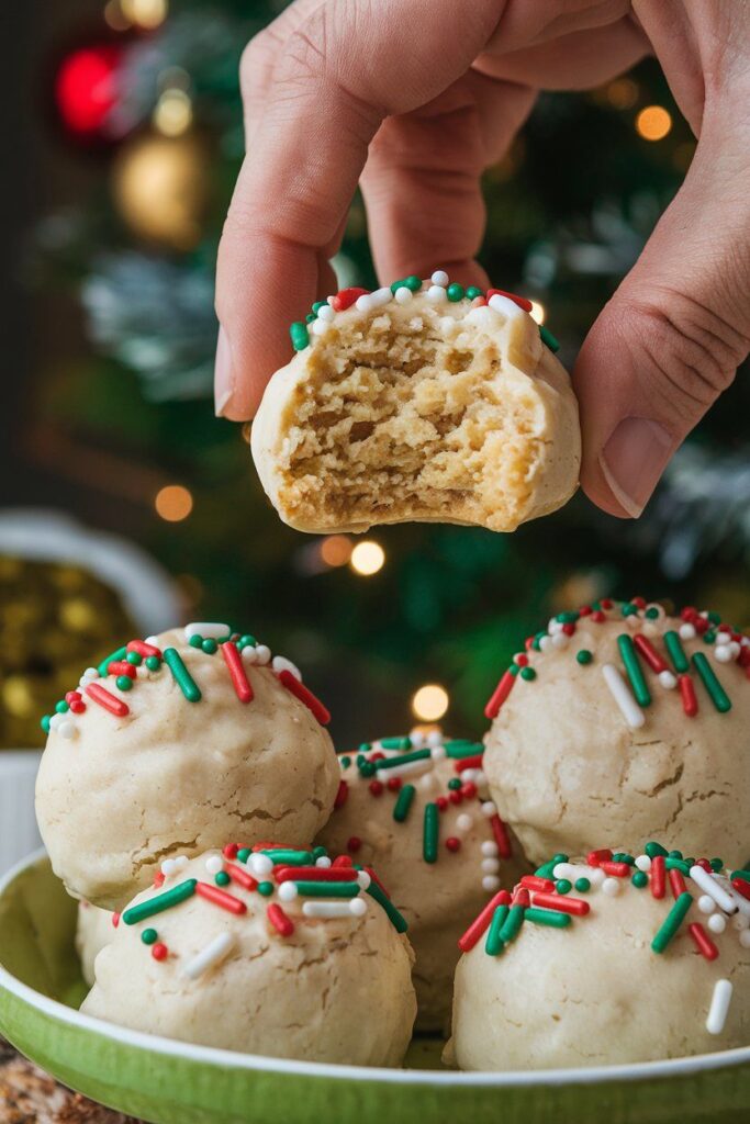 peanut butter snowballs