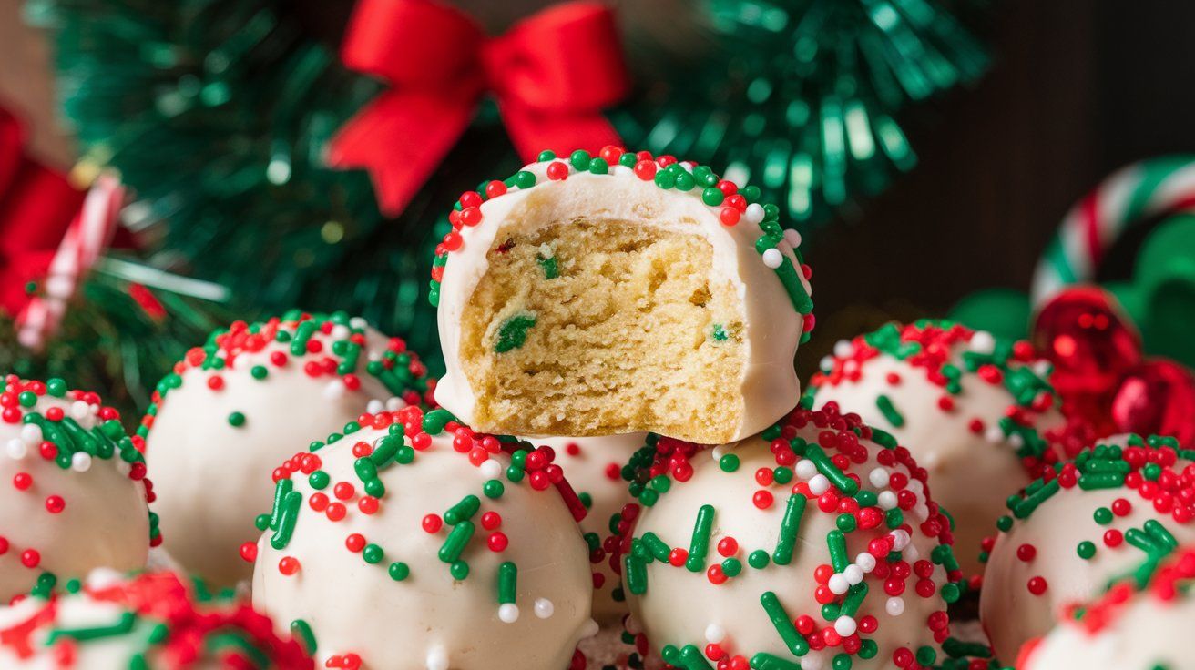 sugar cookie truffles