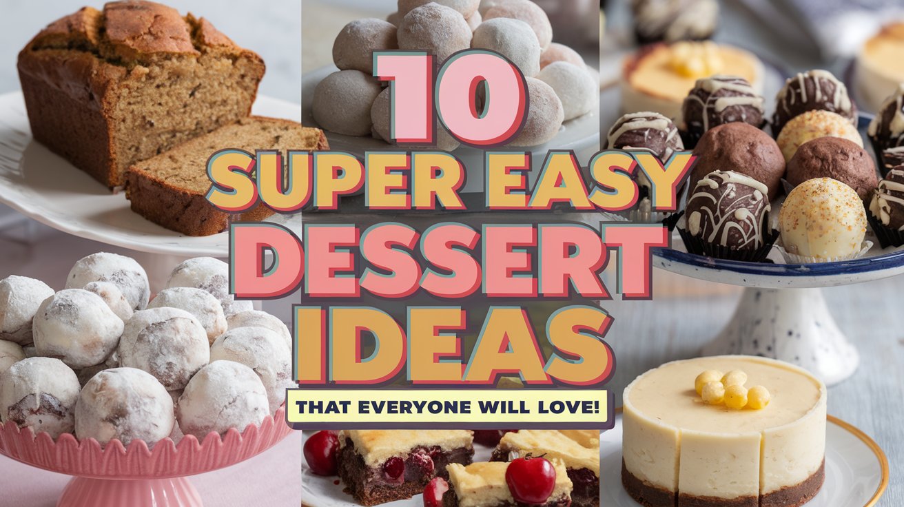 10 Super Easy Dessert Ideas