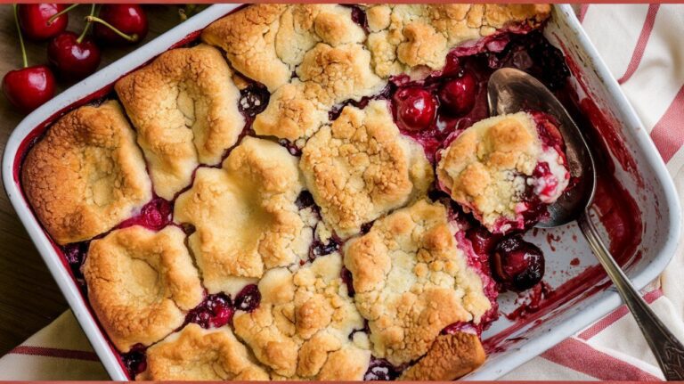 cherry cobbler