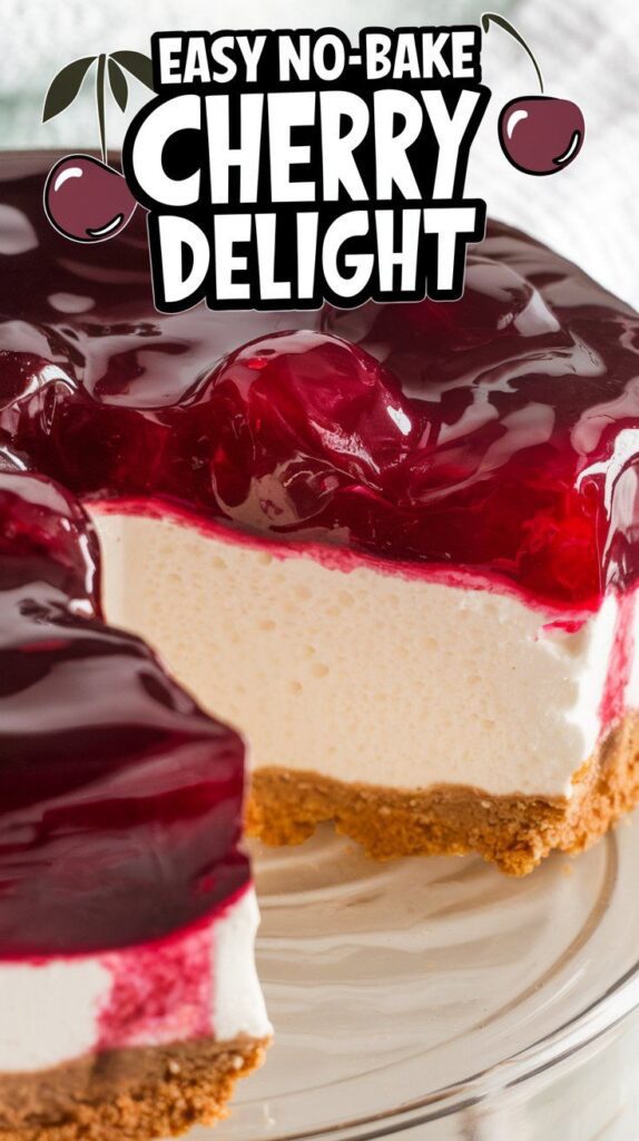 freezing Cherry Delight dessert tips cherry delight