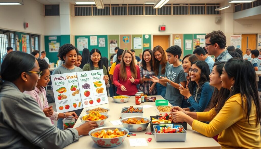 community input on snack options