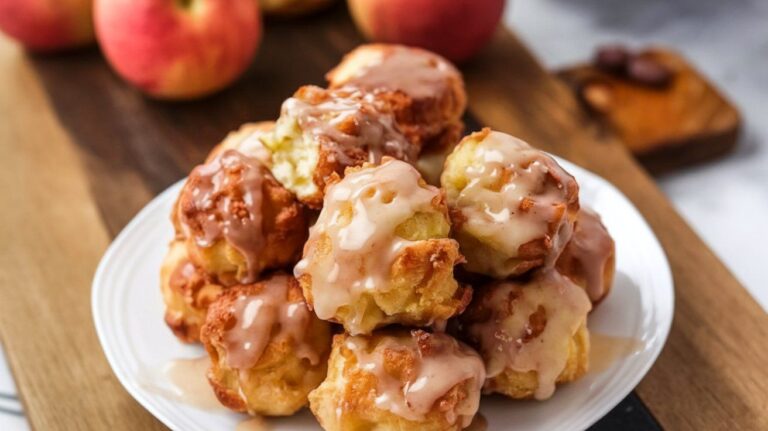 apple fritter bites