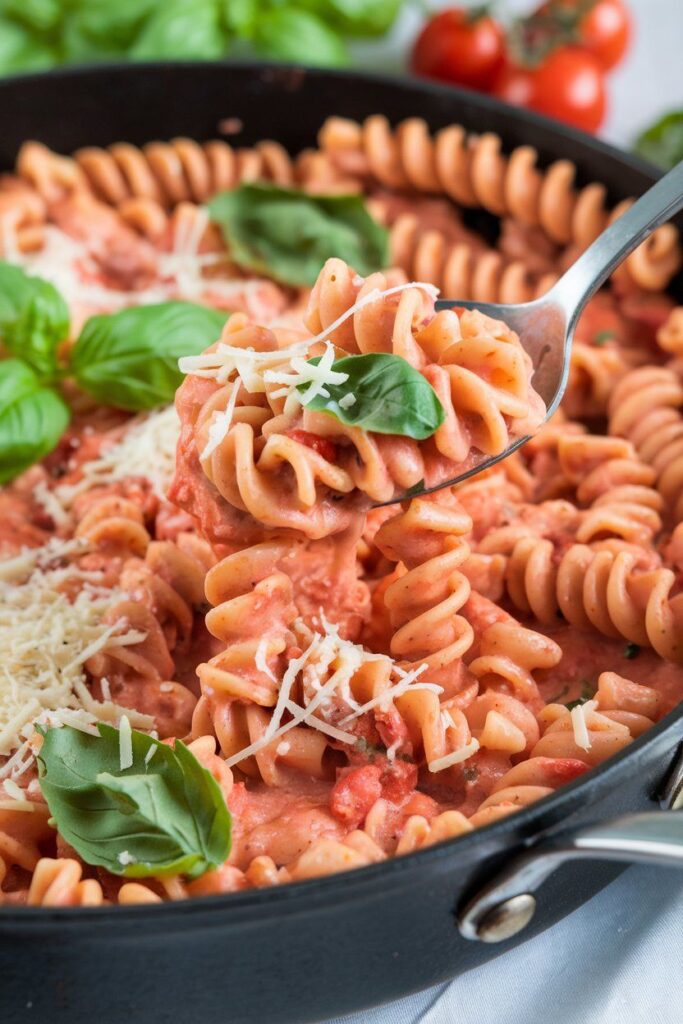 Leftover Pasta Storage and Reheat Pasta one-skillet cheesy ground chicken pasta recipe